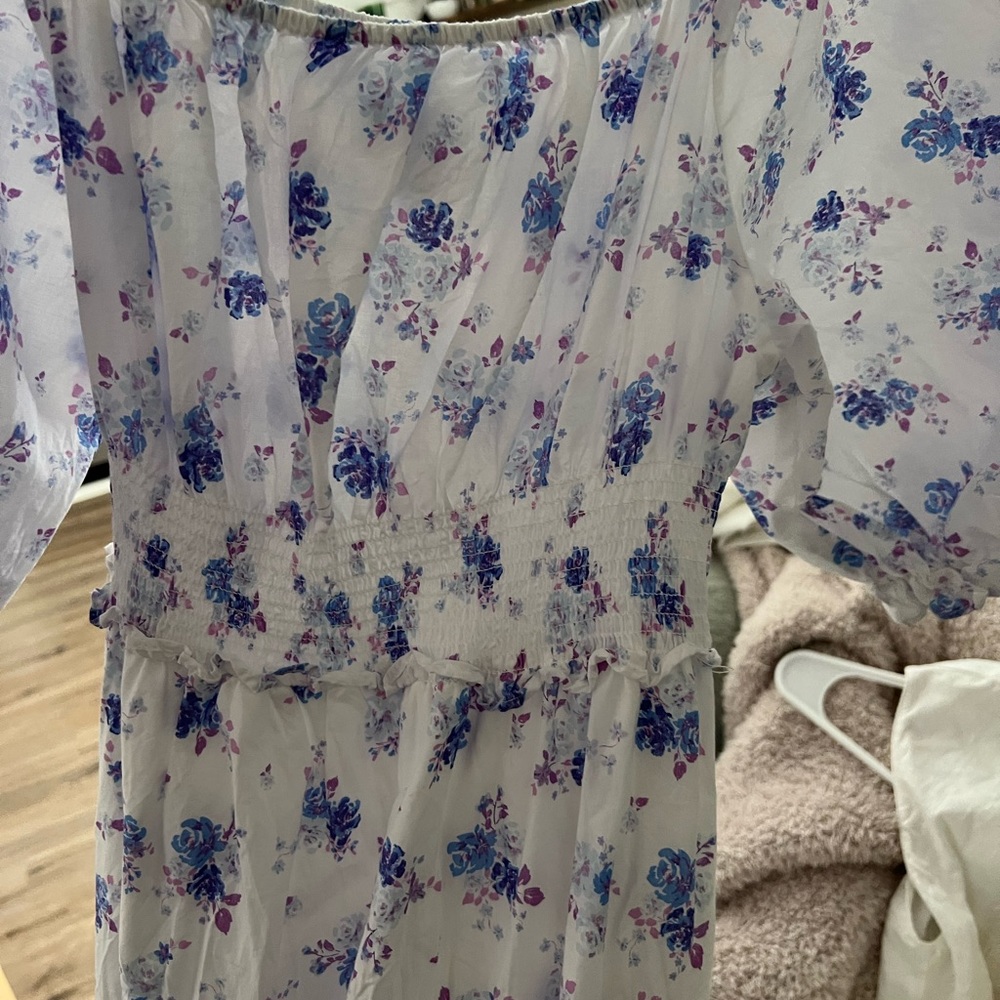 Loveshackfancy X Target Gemma Puff Sleeve Floral … - image 3
